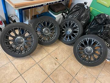 Cerchi fiat 500 nero opaco