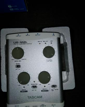 scheda audio TASCAM US 122L