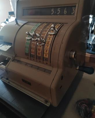 registratore di cassa vintage