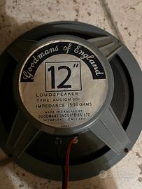 Altoparlanti Vintage - Goodmans of England // Riem