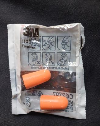 25 paia di tappi auricolari antirumore 3M