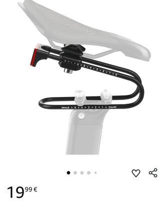 sistema sospensione sella bici