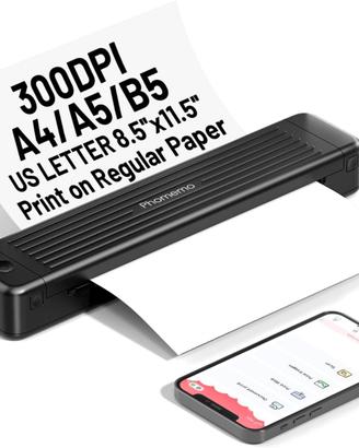Phomemo P831 Stampante Termica A4 300DPI Portatile