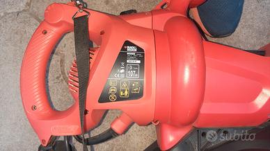 soffiatore e aspiratore black deker