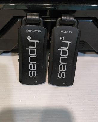 Sistema Wireless Sendy M5 5.8GHz per Chitarra e Ba
