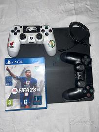 PlayStation 4 slim + 2 controller 