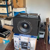 Subwoofer Pride 1200W + Impianto Completo Auto