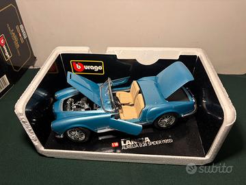 Lancia Aurelia B24 Spider 1955 azzurro 1:18 Bburag