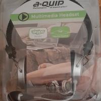 Cuffia multimediale Headset 