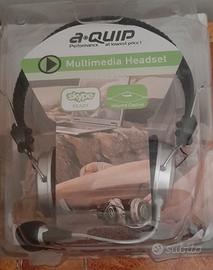 Cuffia multimediale Headset 