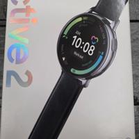 samsung galaxy watch active acciaio e pelle