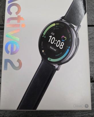samsung galaxy watch active acciaio e pelle
