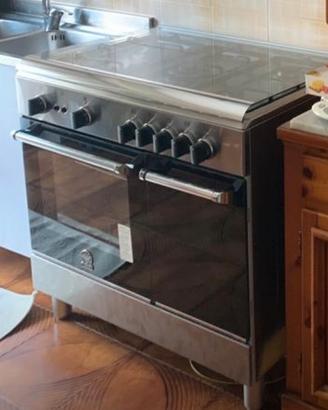 Cucina a gas inox