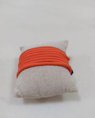 Bracciale in cordocino arancio