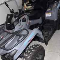 Quad 570 cc targa gialla