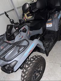 Quad 570 cc targa gialla