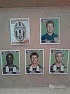 Set 5 figu Juve album calciatori panini 2004/05