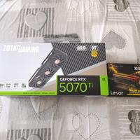 Nvidia RTX 5070 Ti e 32 GB RAM DDR5
