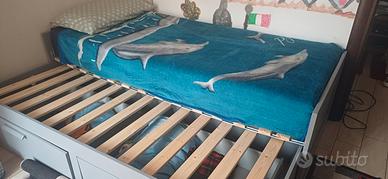 letto singolo estraibile ikea 