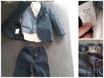 Abito completo elegante neonato / bambino 9 mesi