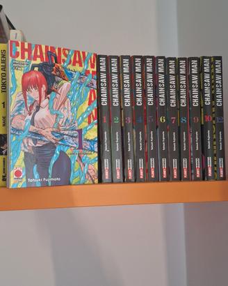 Manga Chainsaw Man 1-10 + 12 + 1 variant discovery