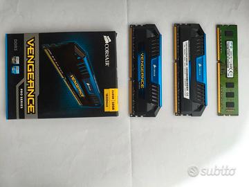 RAM DDR3 CORSAIR VENGEANCE PRO BLU E SAMSUNG