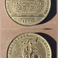 medaglia commemorativa S.Alessandro-Bergamo