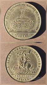 medaglia commemorativa S.Alessandro-Bergamo