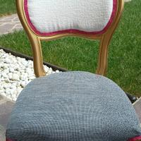 sedia in legno color oro PREZZO RIBASSATO