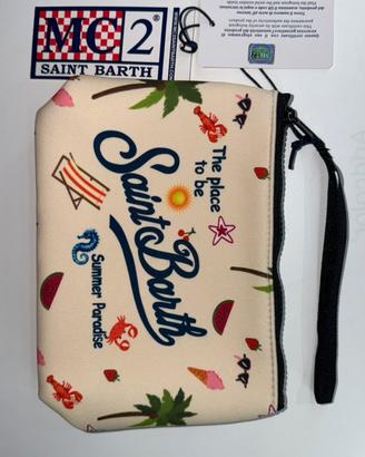 Pochette Saint Barth nuova con etichetta