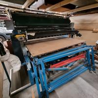 Stenditore industriale macchina da taglio