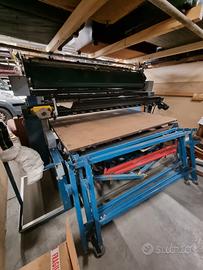 Stenditore industriale macchina da taglio