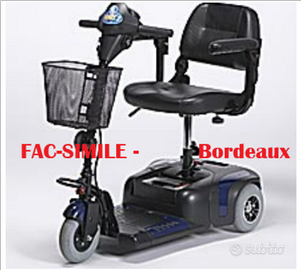 Scooter anziani/disabili 3 ruote