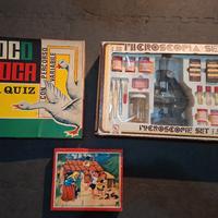 Lotto giochi vintage anni ’50–’70 originali