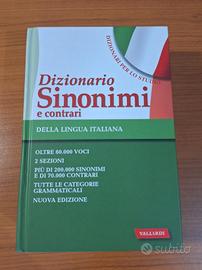 Vocabolario dizionario sinonimi contrari italiano