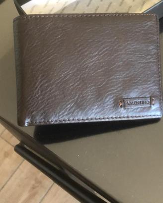 Portafoglio Valentino Uomo in Vera Pelle - Nuovo