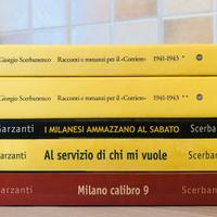 Lotto libri Giorgio Scerbanenco