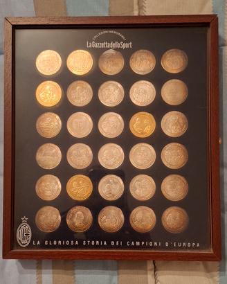 Milan collezione monete 2003 Campioni Europa