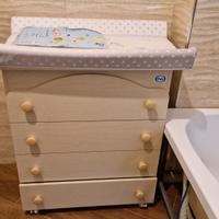 Cassettiera pali con vaschetta