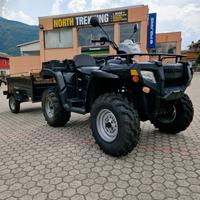 Quad Polaris Sportsman 500 X2 + Carrello Omologato