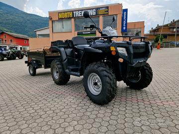 Quad Polaris Sportsman 500 X2 + Carrello Omologato