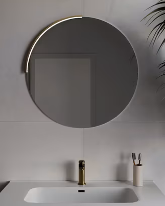 Specchio con led