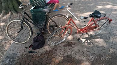 Bici con freno a bacchetta