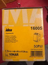 VIMAR deviatori Idea Nera NUOVI sigillati