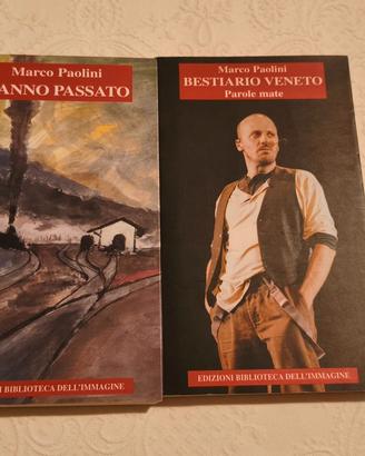 lotto 2 libri marco paolini - teatro e cultura