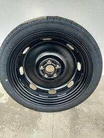 Kit ruotino scorta T125/70 R 18 compreso di chiavi