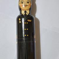 Portabottiglie in legno Marina Militare