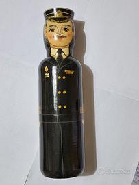 Portabottiglie in legno Marina Militare