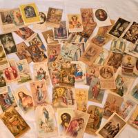 collezione di 130 santini antichi 