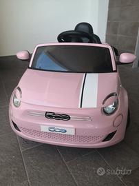 Macchina  Fiat 500 con radiocomando, per bambini